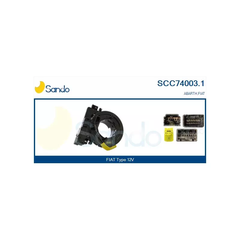 Ressort tournant, Airbag SANDO SCC74003.1