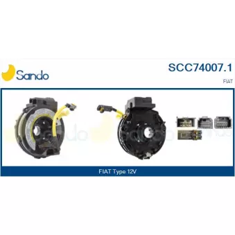 Ressort tournant, Airbag SANDO SCC74007.1