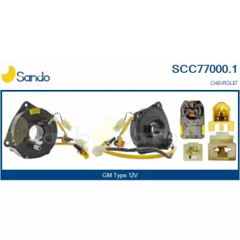 Ressort tournant, Airbag SANDO SCC77000.1