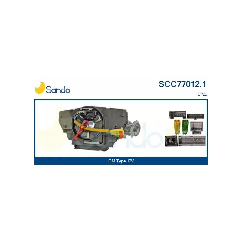 Ressort tournant, Airbag SANDO SCC77012.1