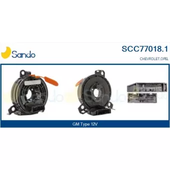 Ressort tournant, Airbag SANDO SCC77018.1