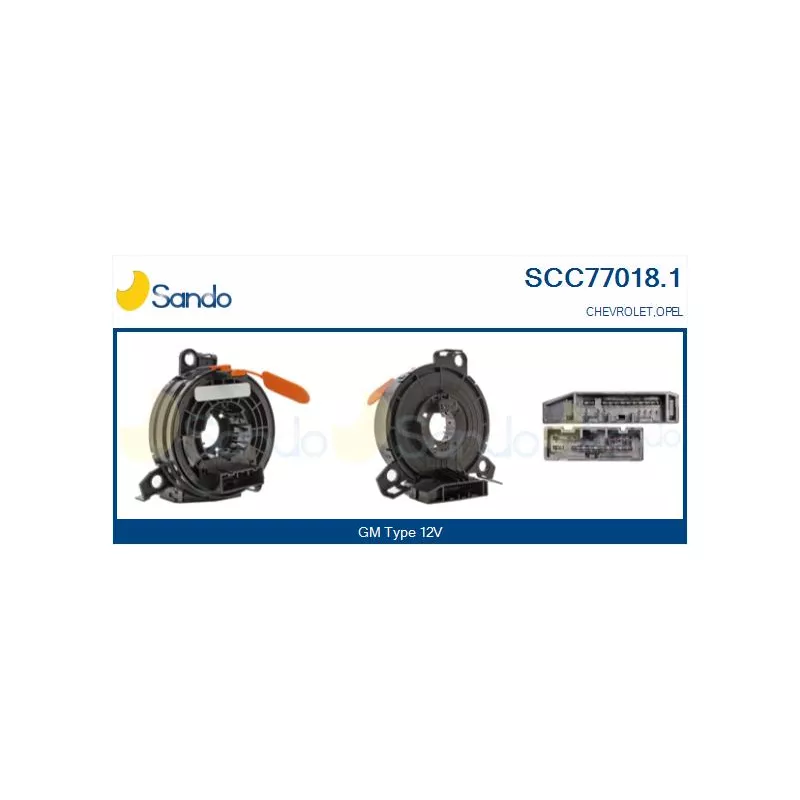 Ressort tournant, Airbag SANDO SCC77018.1