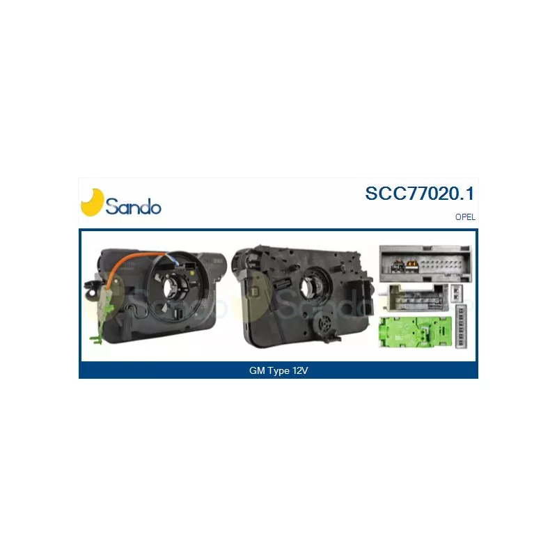 Ressort tournant, Airbag SANDO SCC77020.1