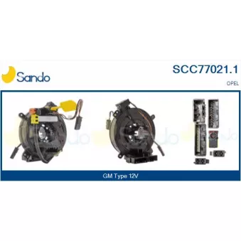 Ressort tournant, Airbag SANDO SCC77021.1