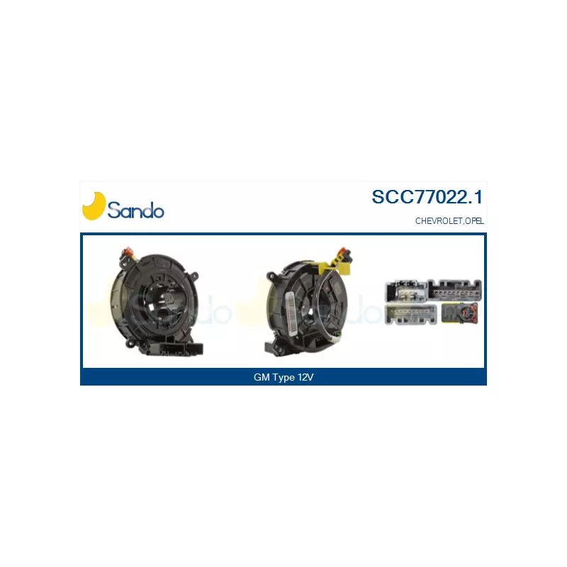 Ressort tournant, Airbag SANDO SCC77022.1