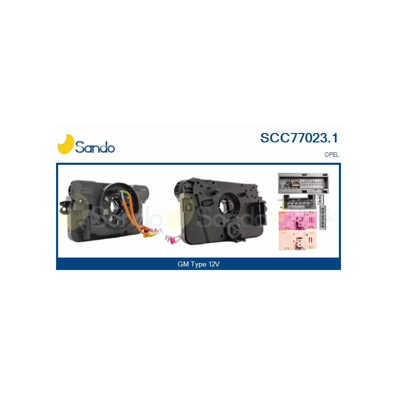 Ressort tournant, Airbag SANDO SCC77023.1