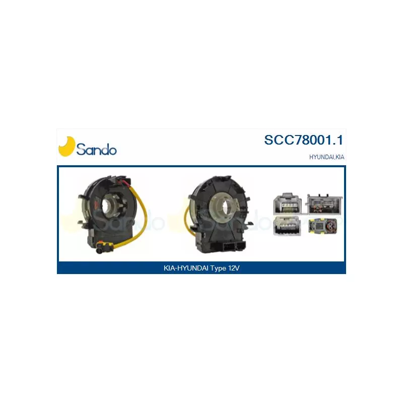 Ressort tournant, Airbag SANDO SCC78001.1
