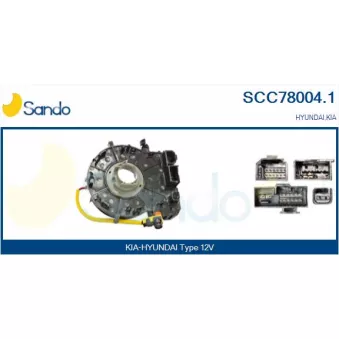 Ressort tournant, Airbag SANDO SCC78004.1