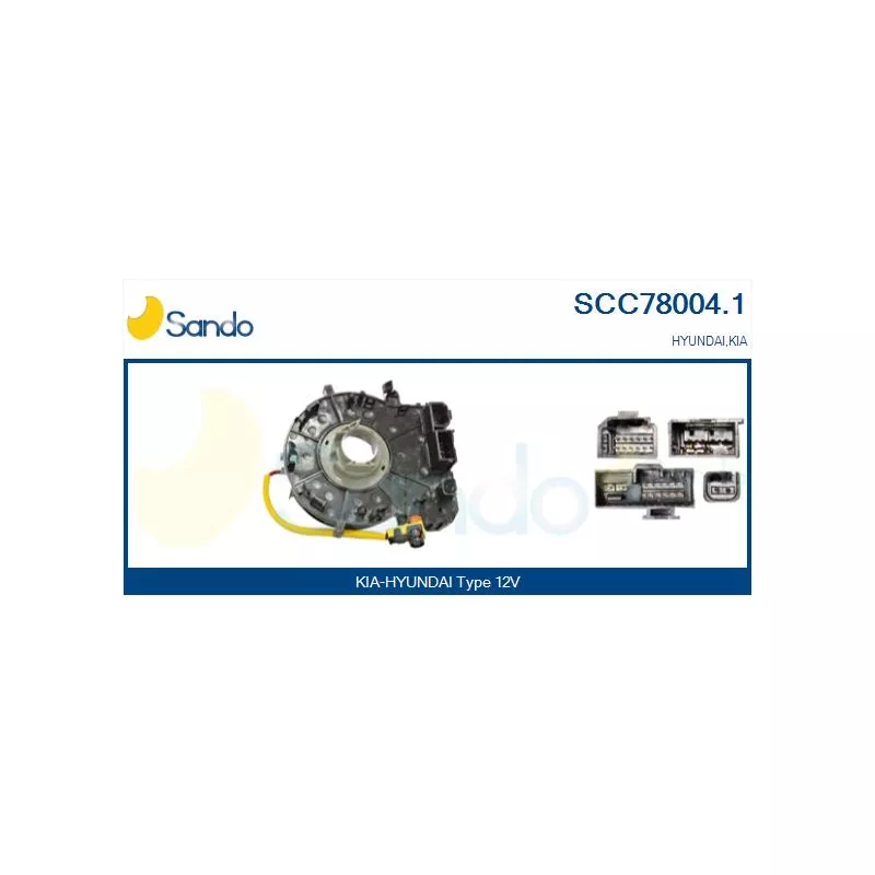 Ressort tournant, Airbag SANDO SCC78004.1