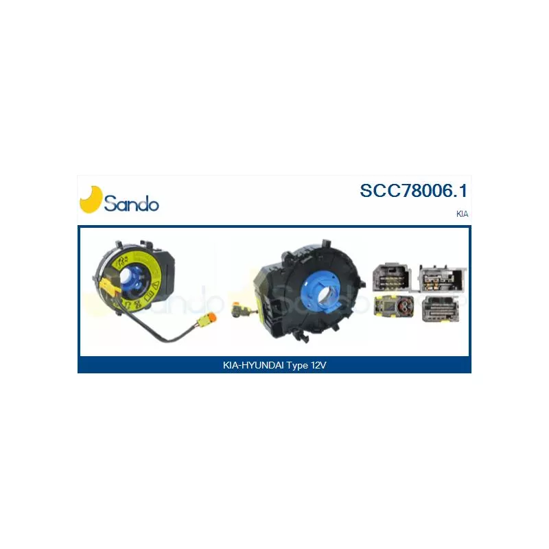Ressort tournant, Airbag SANDO SCC78006.1