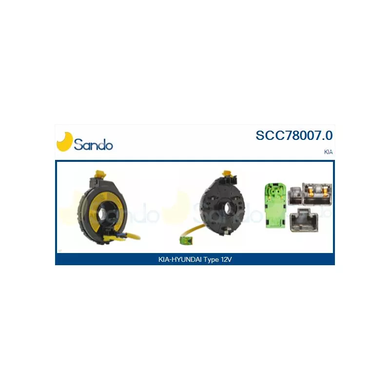 Ressort tournant, Airbag SANDO SCC78007.0