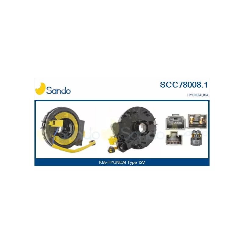 Ressort tournant, Airbag SANDO SCC78008.1