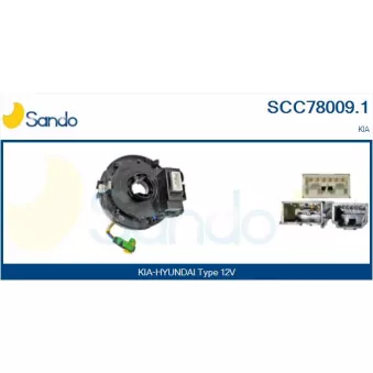 Ressort tournant, Airbag SANDO SCC78009.1