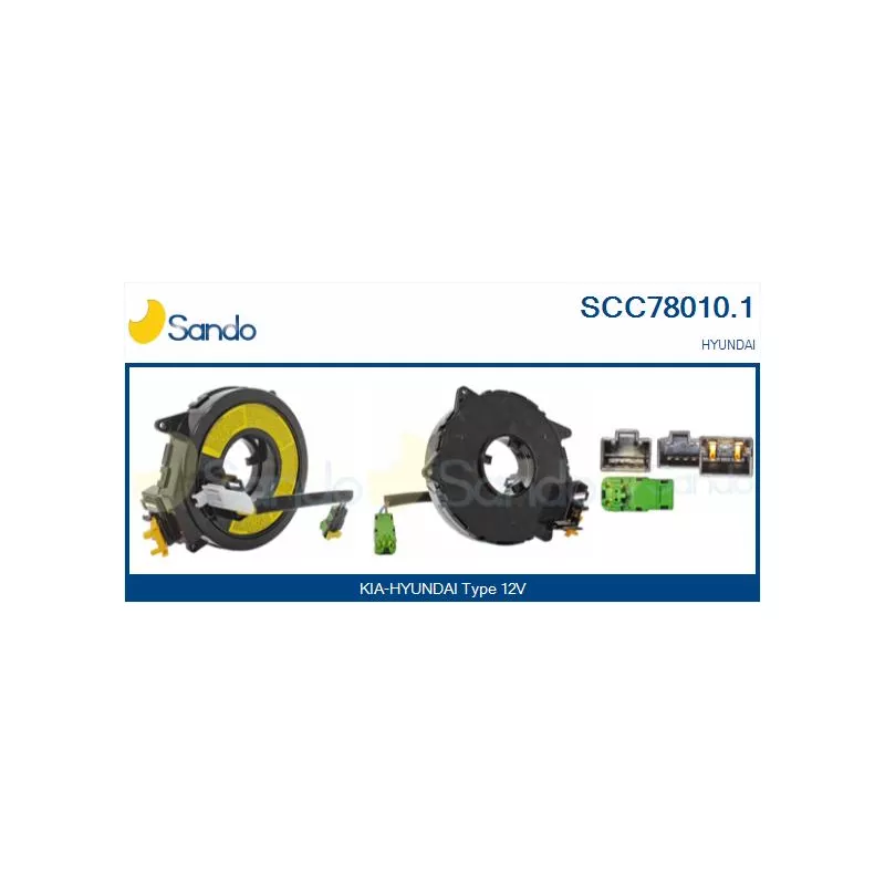 Ressort tournant, Airbag SANDO SCC78010.1