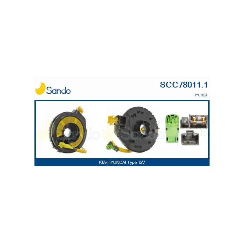 Ressort tournant, Airbag SANDO SCC78011.1