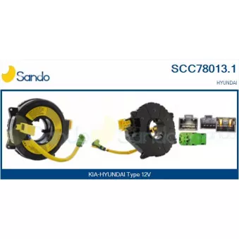 Ressort tournant, Airbag SANDO SCC78013.1