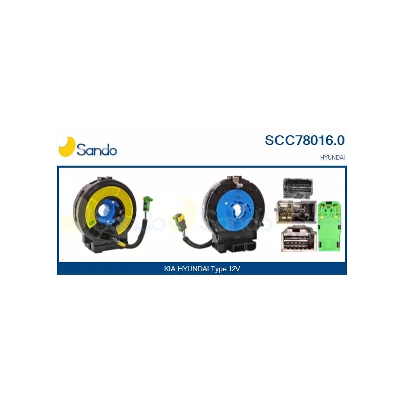 Ressort tournant, Airbag SANDO SCC78016.0