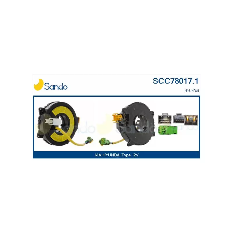 Ressort tournant, Airbag SANDO SCC78017.1