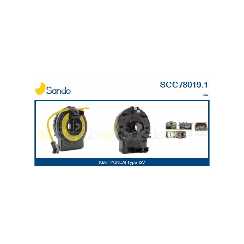 Ressort tournant, Airbag SANDO SCC78019.1