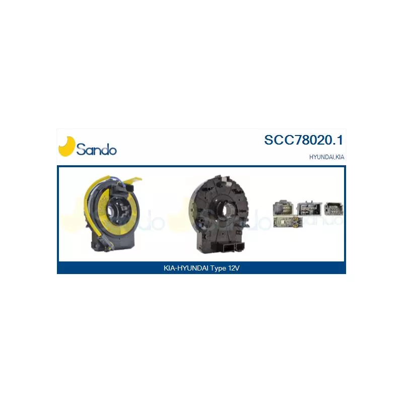 Ressort tournant, Airbag SANDO SCC78020.1