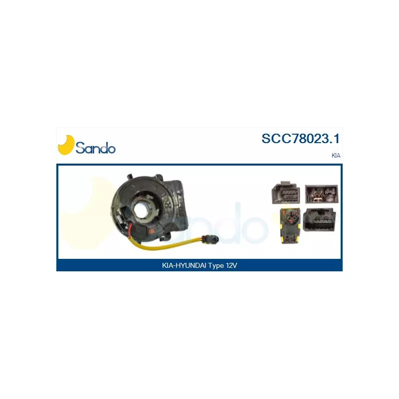 Ressort tournant, Airbag SANDO SCC78023.1