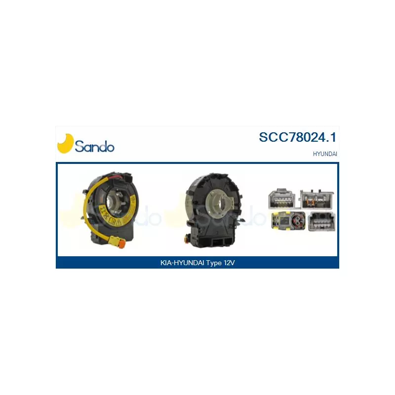 Ressort tournant, Airbag SANDO SCC78024.1