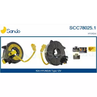 Ressort tournant, Airbag SANDO SCC78025.1