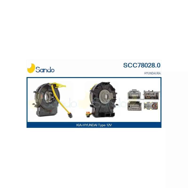 Ressort tournant, Airbag SANDO SCC78028.0