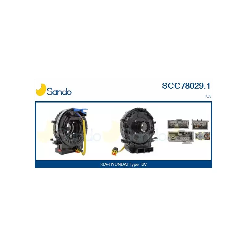 Ressort tournant, Airbag SANDO SCC78029.1