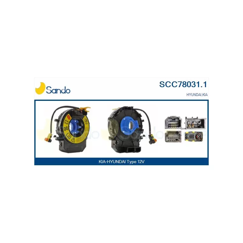 Ressort tournant, Airbag SANDO SCC78031.1