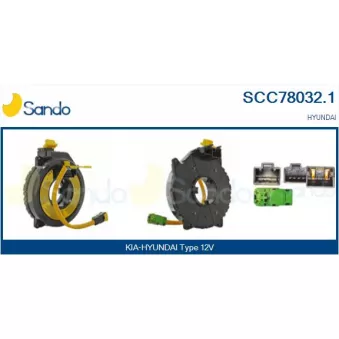 Ressort tournant, Airbag SANDO SCC78032.1