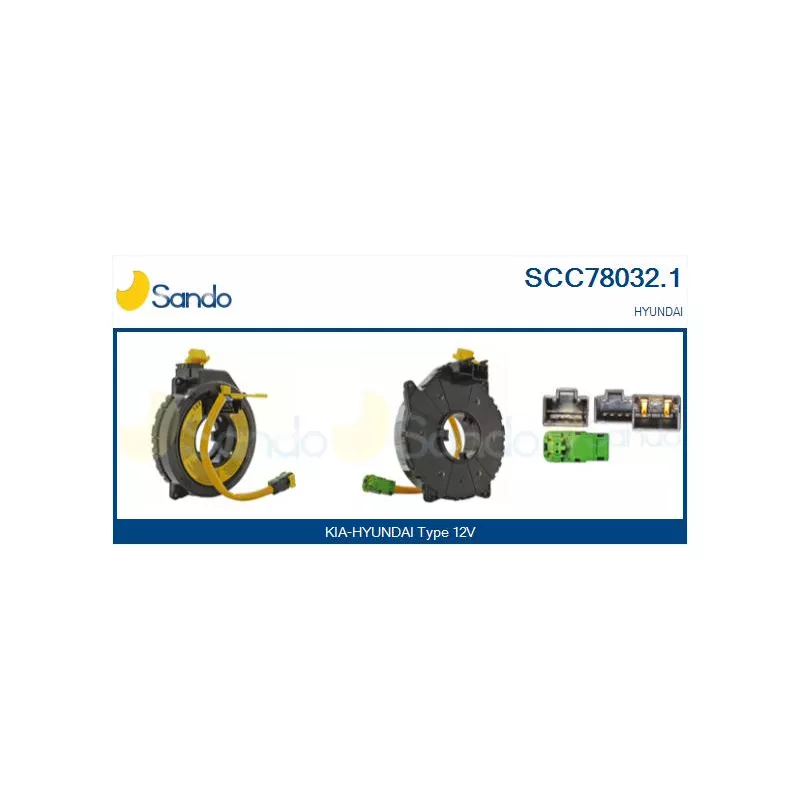Ressort tournant, Airbag SANDO SCC78032.1
