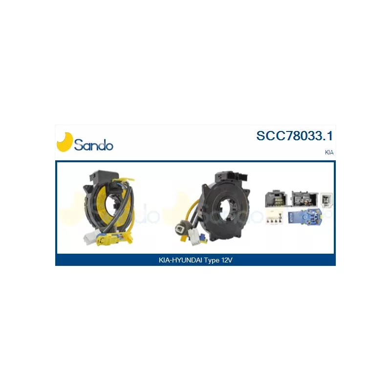 Ressort tournant, Airbag SANDO SCC78033.1
