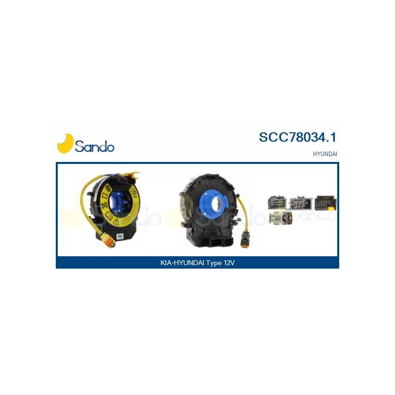 Ressort tournant, Airbag SANDO SCC78034.1