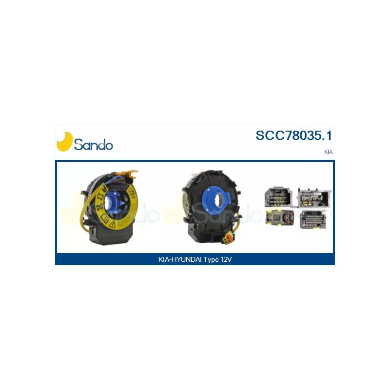 Ressort tournant, Airbag SANDO SCC78035.1