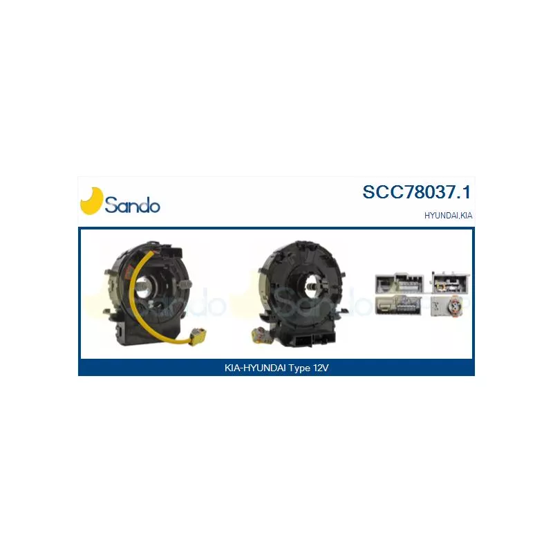 Ressort tournant, Airbag SANDO SCC78037.1