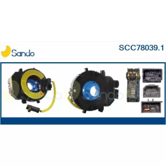 Ressort tournant, Airbag SANDO SCC78039.1