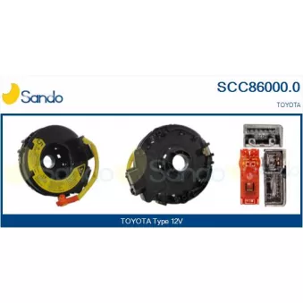 Ressort tournant, Airbag SANDO SCC86000.0