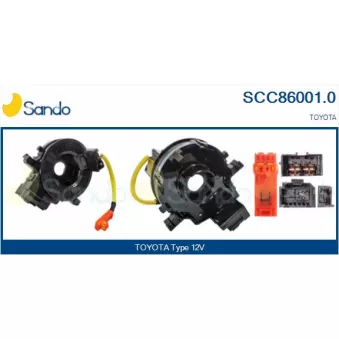 Ressort tournant, Airbag SANDO SCC86001.0
