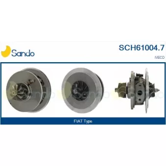 Groupe carter, turbocompresseur SANDO SCH61004.7