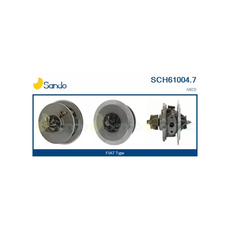 Groupe carter, turbocompresseur SANDO SCH61004.7