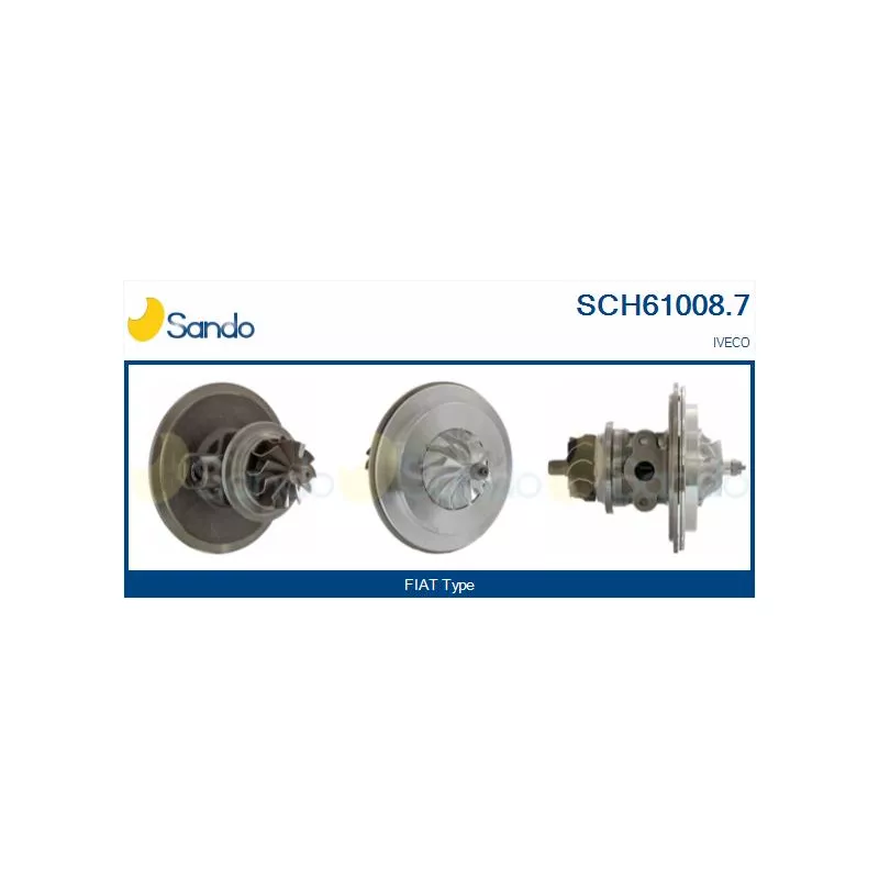 Groupe carter, turbocompresseur SANDO SCH61008.7