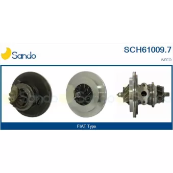 Groupe carter, turbocompresseur SANDO SCH61009.7