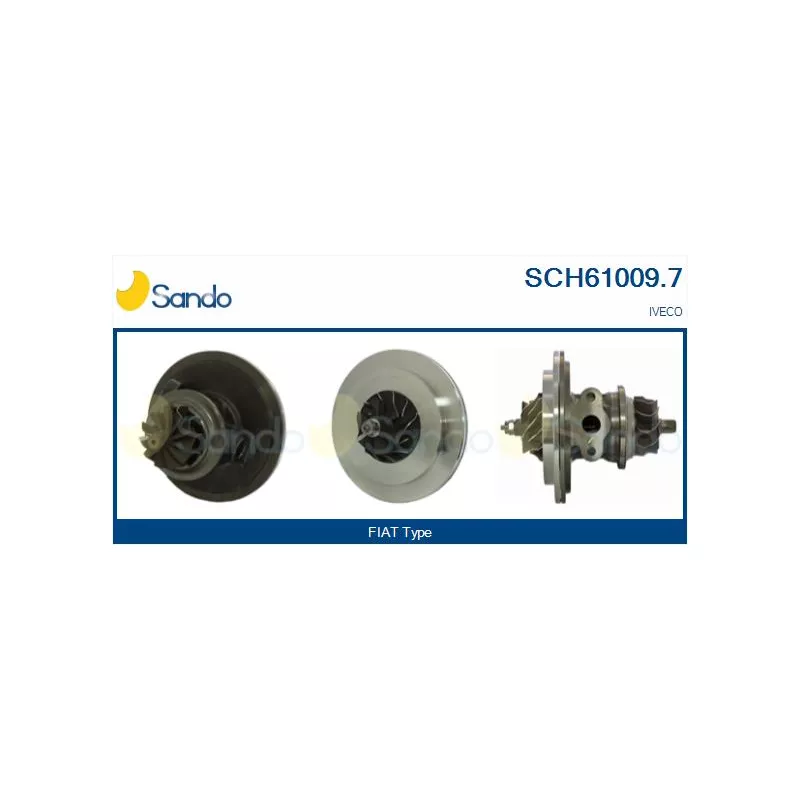 Groupe carter, turbocompresseur SANDO SCH61009.7