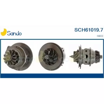 Groupe carter, turbocompresseur SANDO SCH61019.7