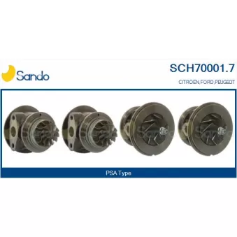 Groupe carter, turbocompresseur SANDO SCH70001.7