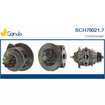 Groupe carter, turbocompresseur SANDO SCH70021.7