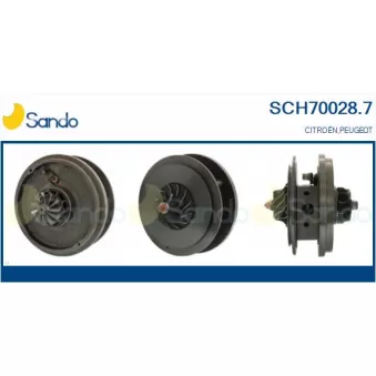 Groupe carter, turbocompresseur SANDO SCH70028.7
