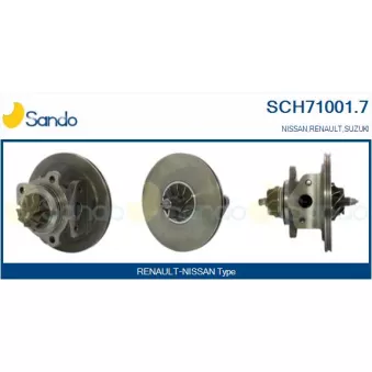 Groupe carter, turbocompresseur SANDO SCH71001.7