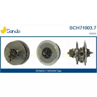 Groupe carter, turbocompresseur SANDO SCH71003.7